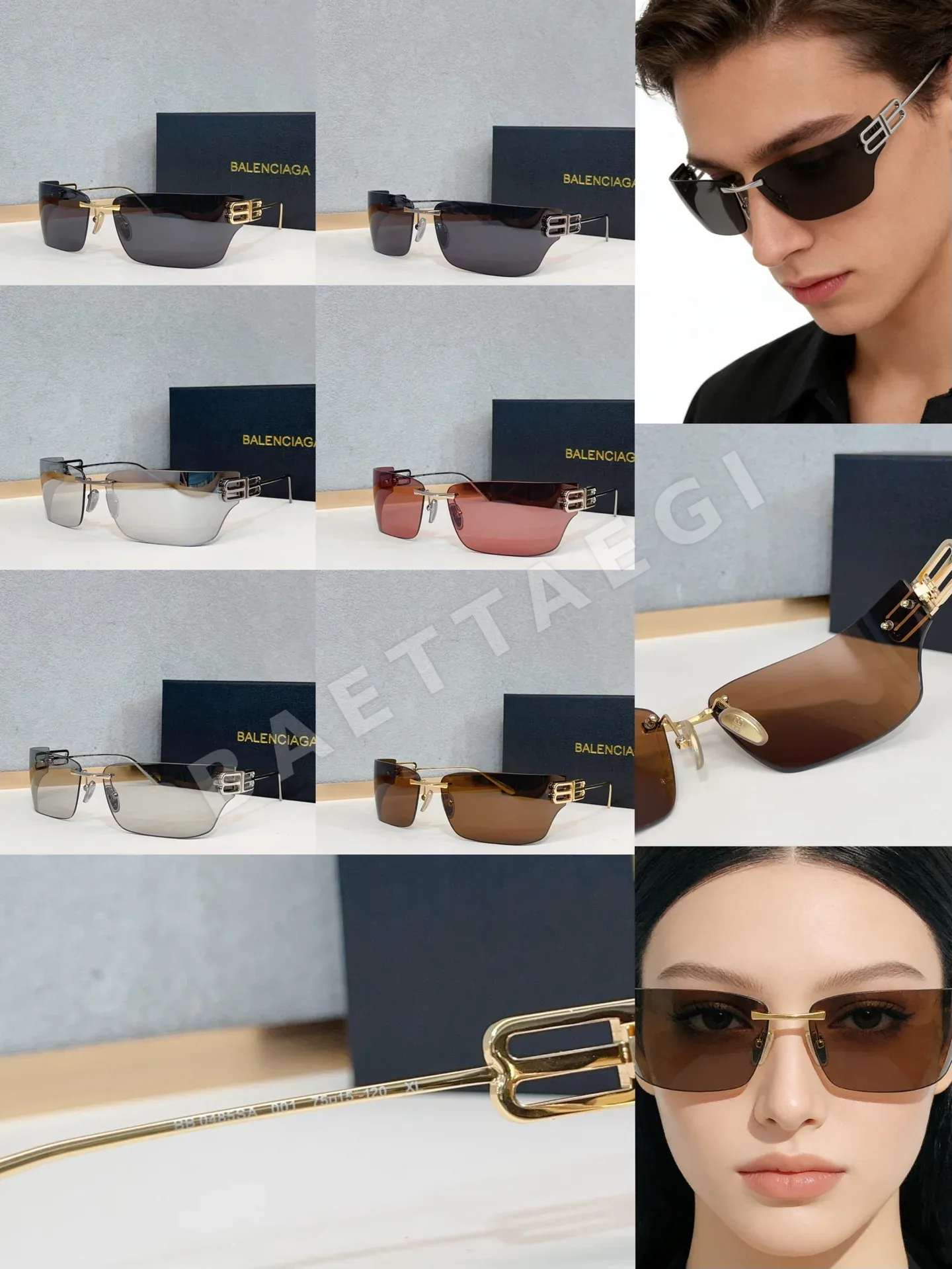 발렌시아가 BB0485 SA 선글라스 56390