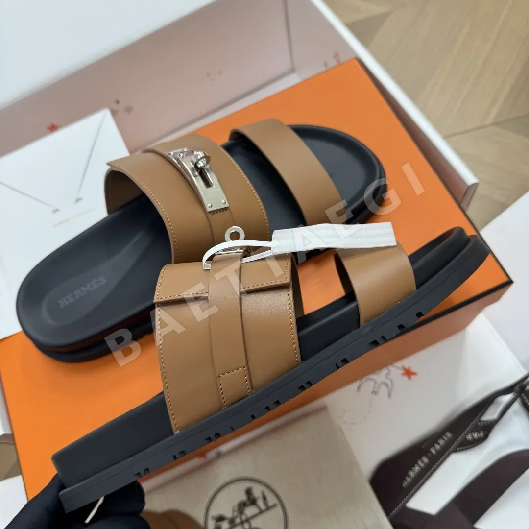 에르메스 잭슨 카프스킨 샌들 상세 이미지 8