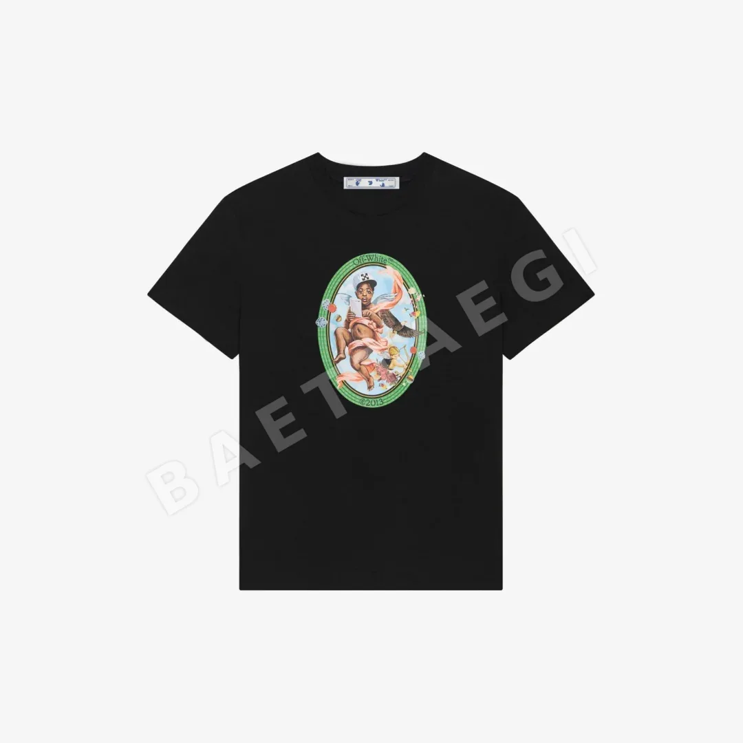 오프화이트 남성 반팔 티셔츠 87720