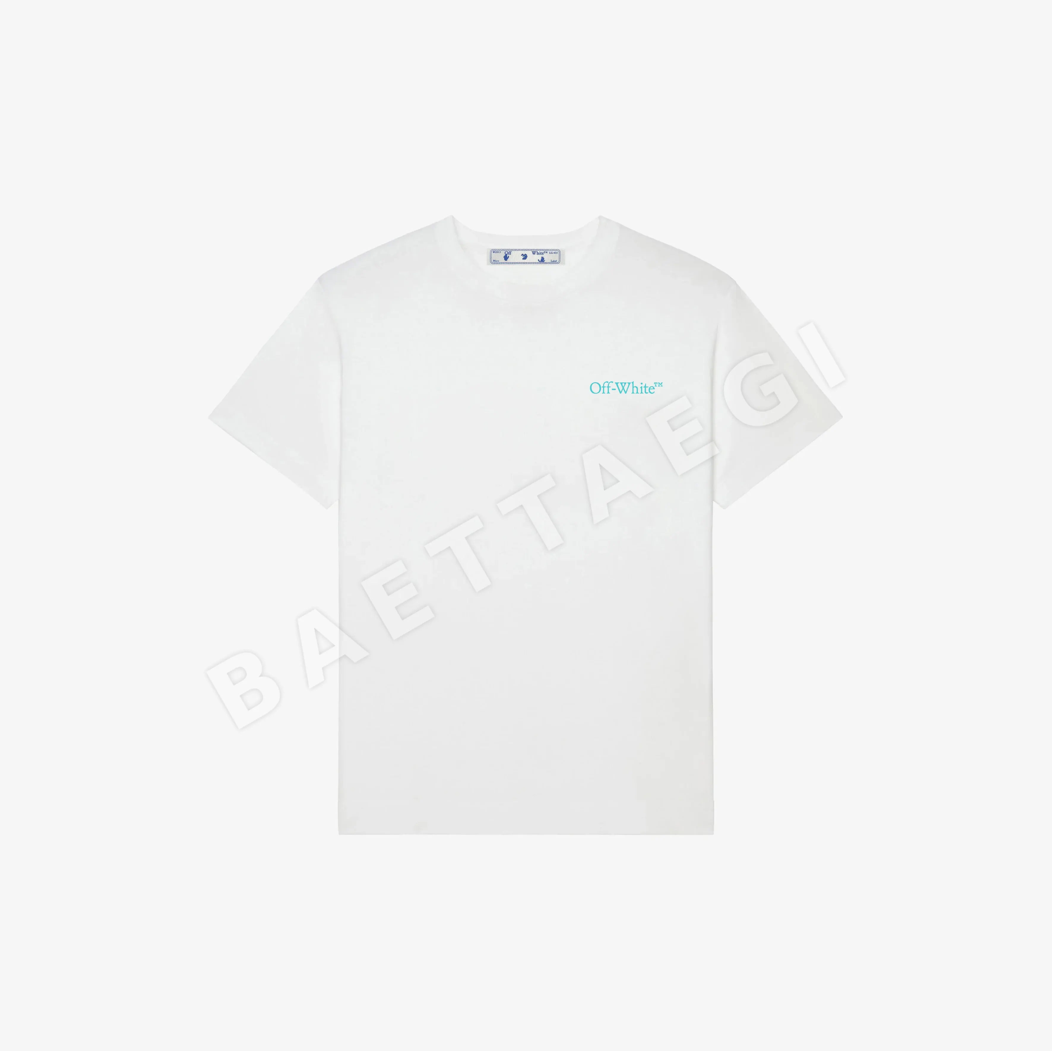 오프화이트 남성 반팔 티셔츠 87626