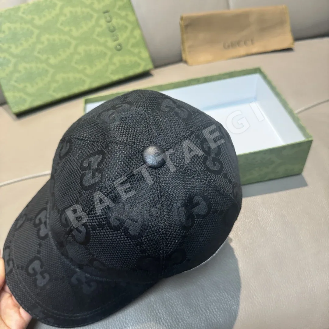 구찌 더블 G 로고 캔버스 베이스볼캡 상세 이미지 6