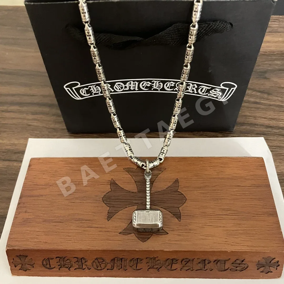 크롬하츠 빈티지 해머 펜던트 목걸이 127076