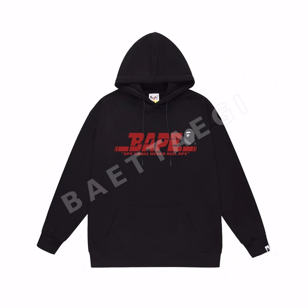 베이프 에이프 헤드 프린트 남성 후드 파카 SC7020 BAPE