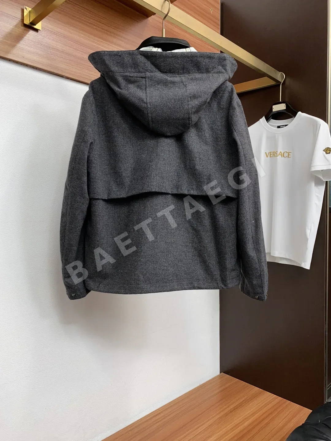 로로피아나 후드 면 자켓 상세 이미지 10