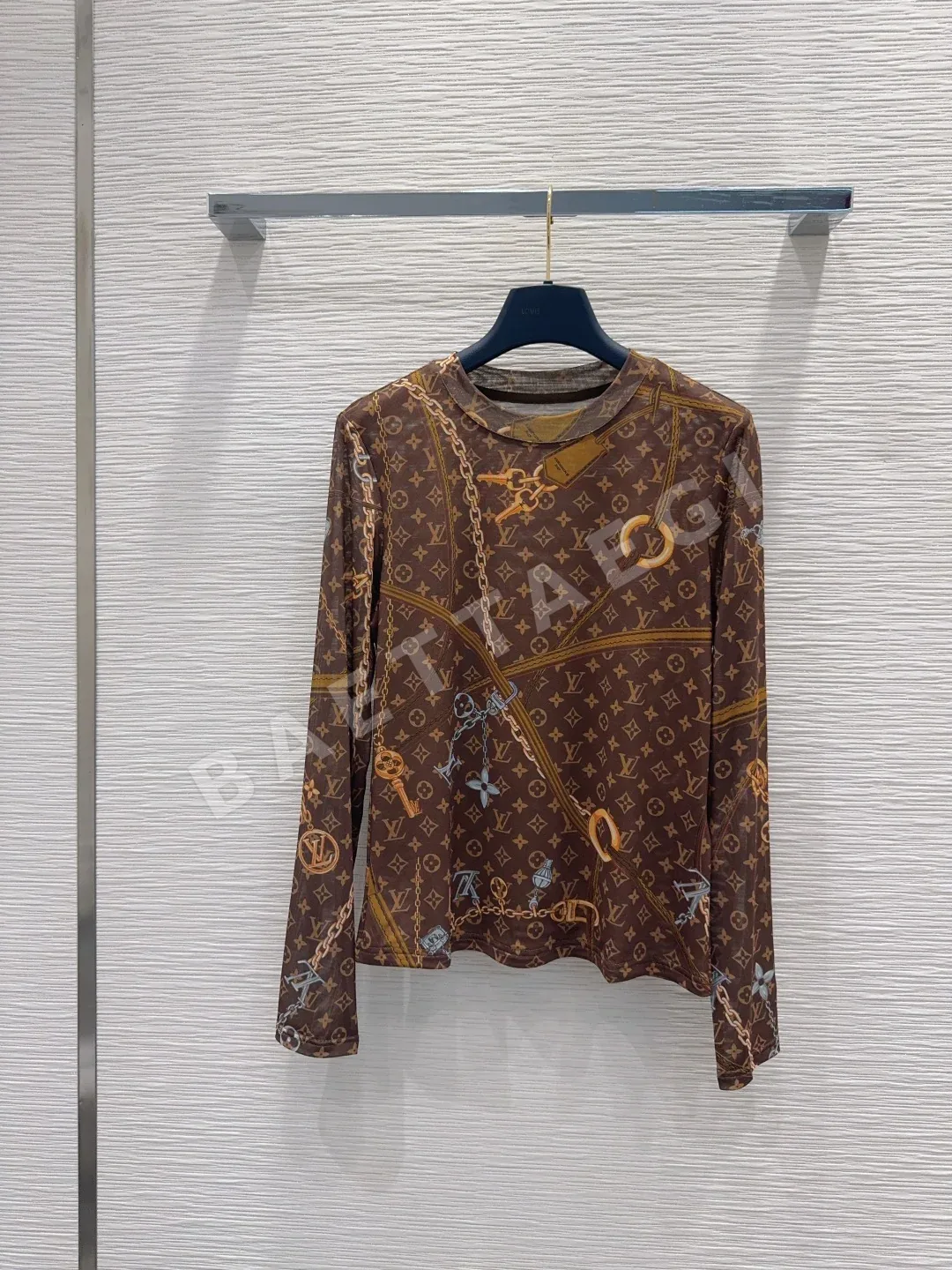 루이비통 메시 이너 여성 긴팔 티셔츠 상세 이미지 2