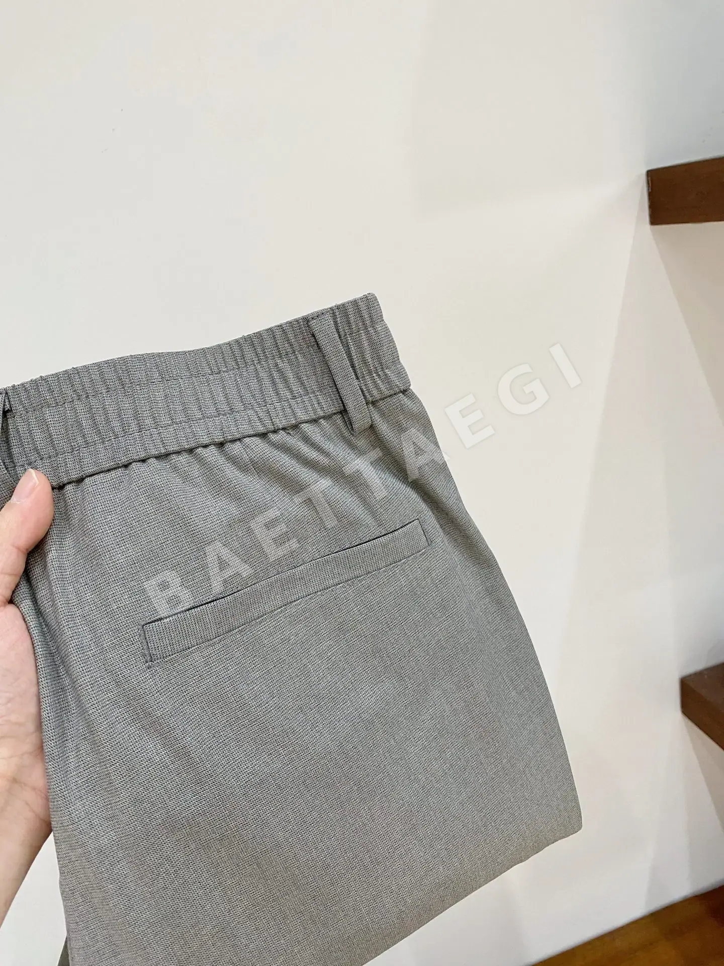 브루넬로쿠치넬리 남성 면 혼방 바지 상세 이미지 10