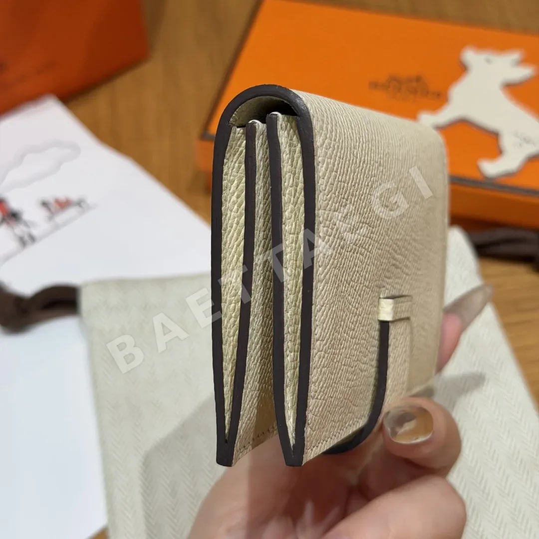에르메스 베안 카드홀더 미니 에프손 가죽 지갑 상세 이미지 4