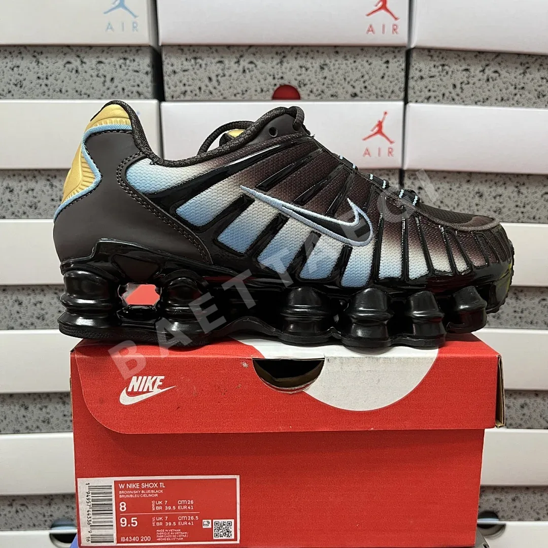 나이키 [WM] 샥스 TL IB4340-200 201126 Nike Shox TL Velvet Brown Denim Turquoise