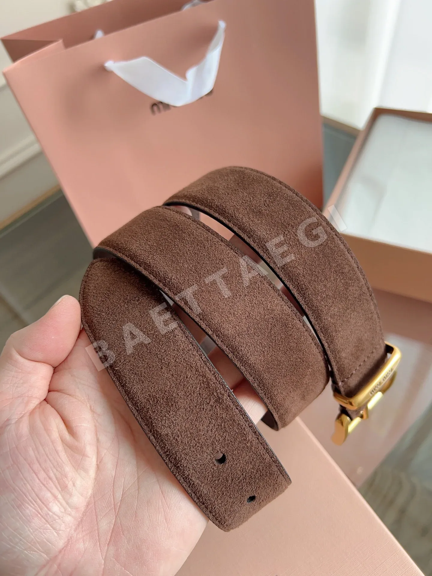 미우미우 벨트 57861 Miu Miu Belt 상세 이미지 5