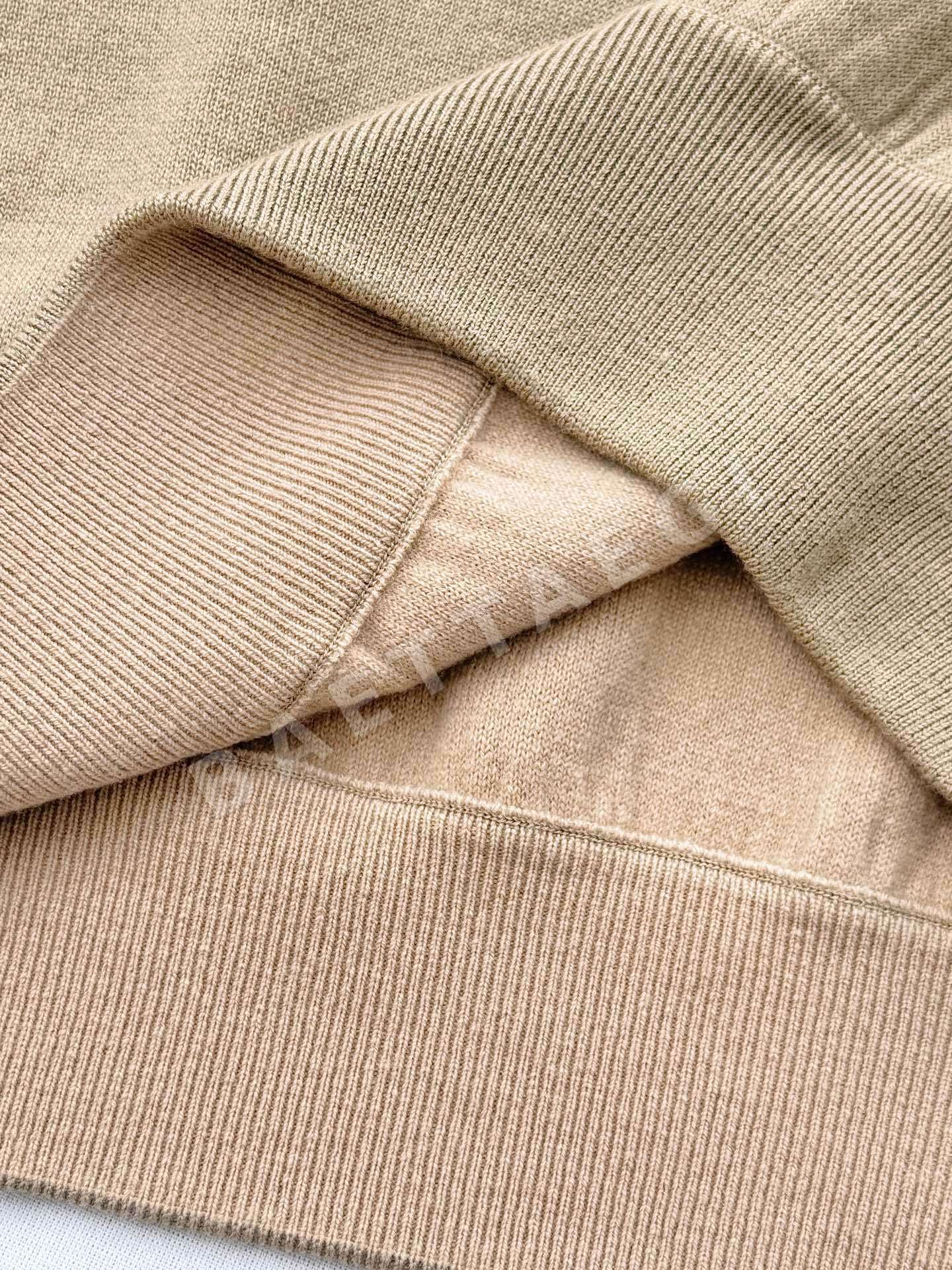샤넬 하프 지퍼 터틀넥 여성 니트 상세 이미지 5