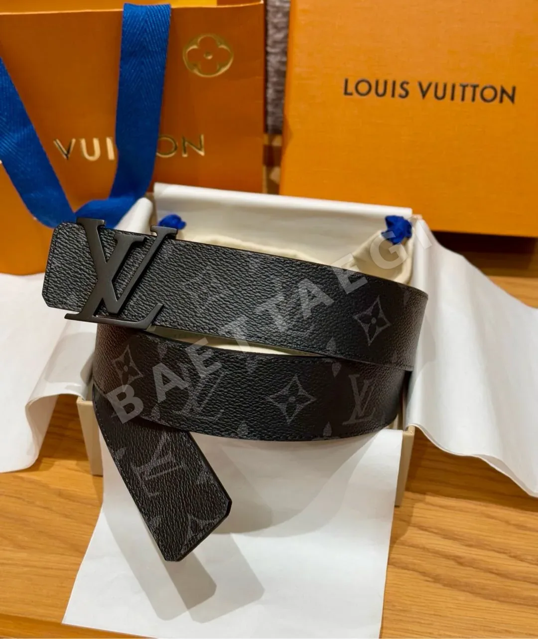 루이비통 리버시블 모노그램 에클립스 남성 벨트 172240