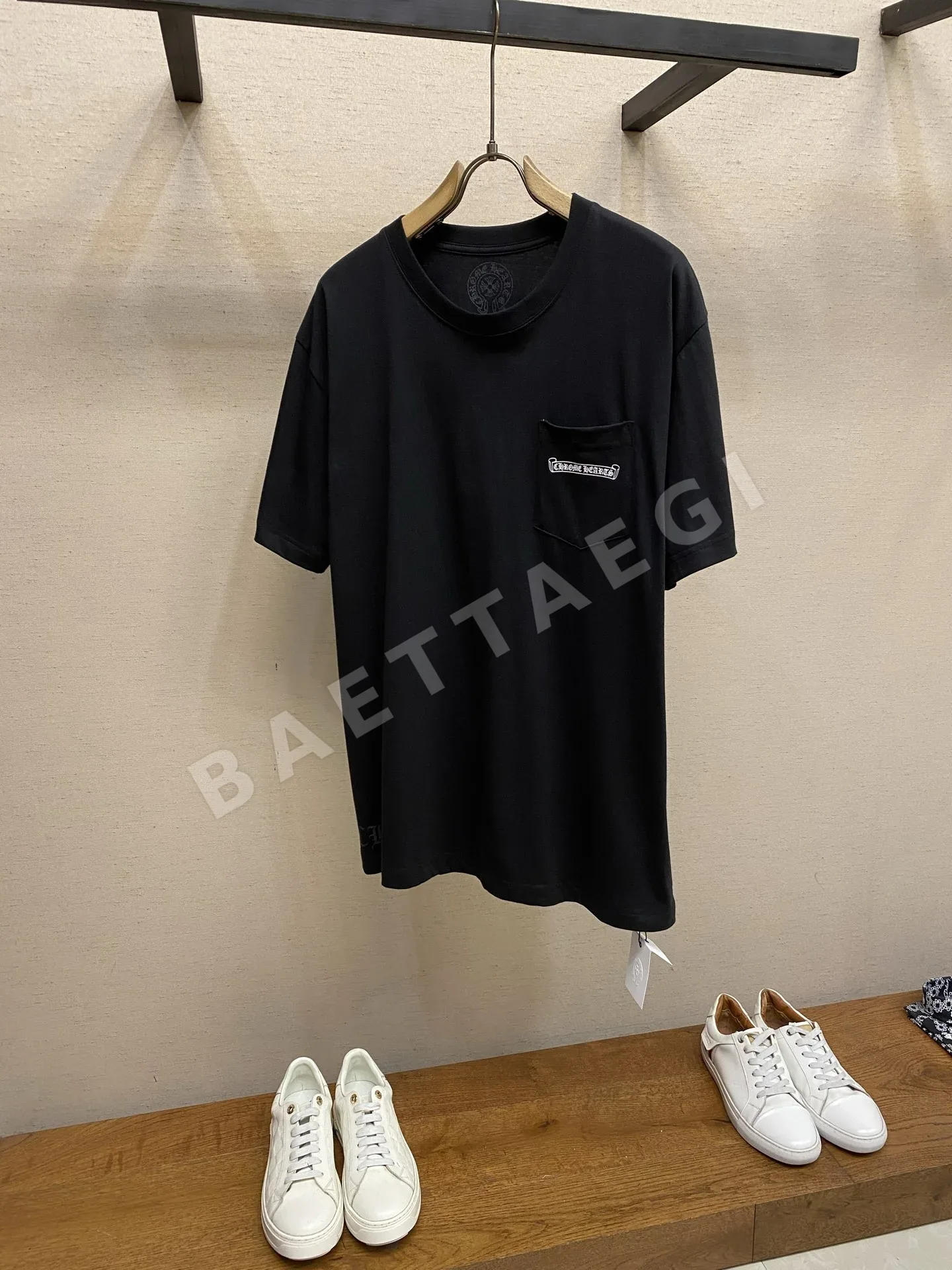 크롬하츠 남성 프린트 반팔 티셔츠