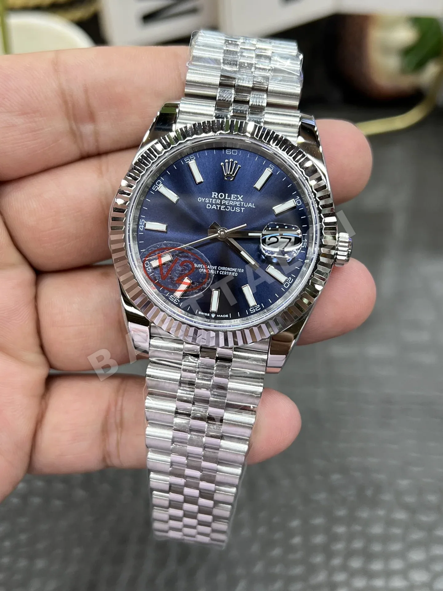 롤렉스 데이트저스트 v공장 41mm 시계 상세 이미지 3