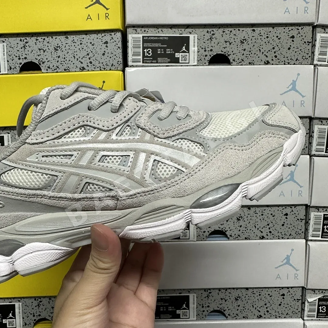 아식스 [M] 젤 NYC 1203A663-101 200485 Asics Gel-NYC Cream Cloud Grey 상세 이미지 2