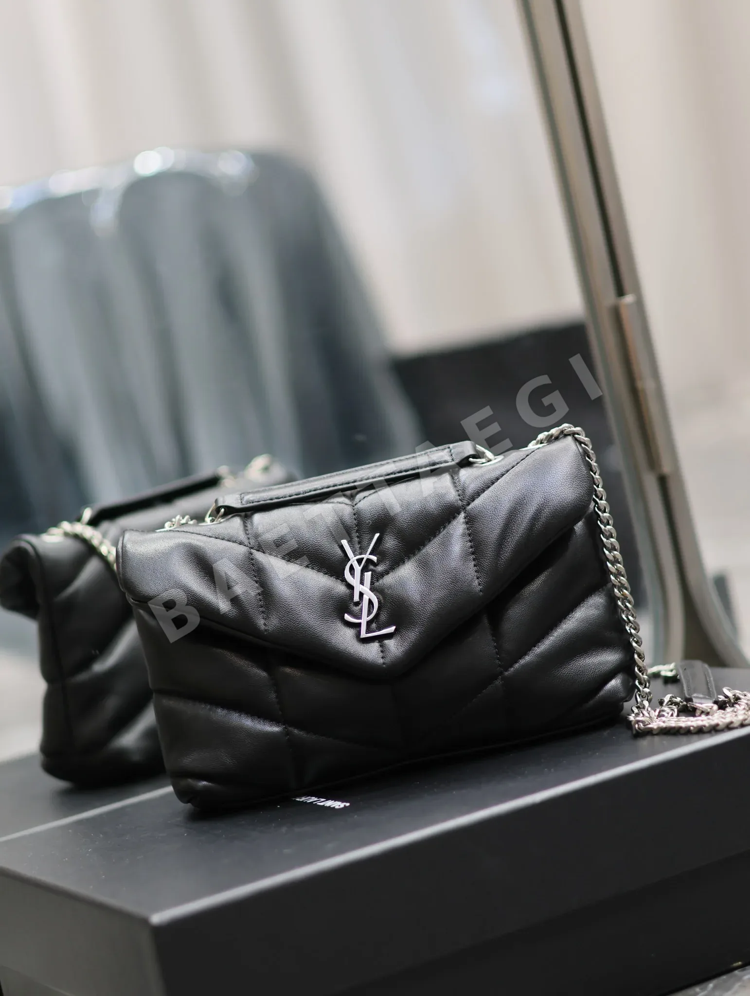 생로랑 루루 파퍼 미니 더블 체인 가방 상세 이미지 2