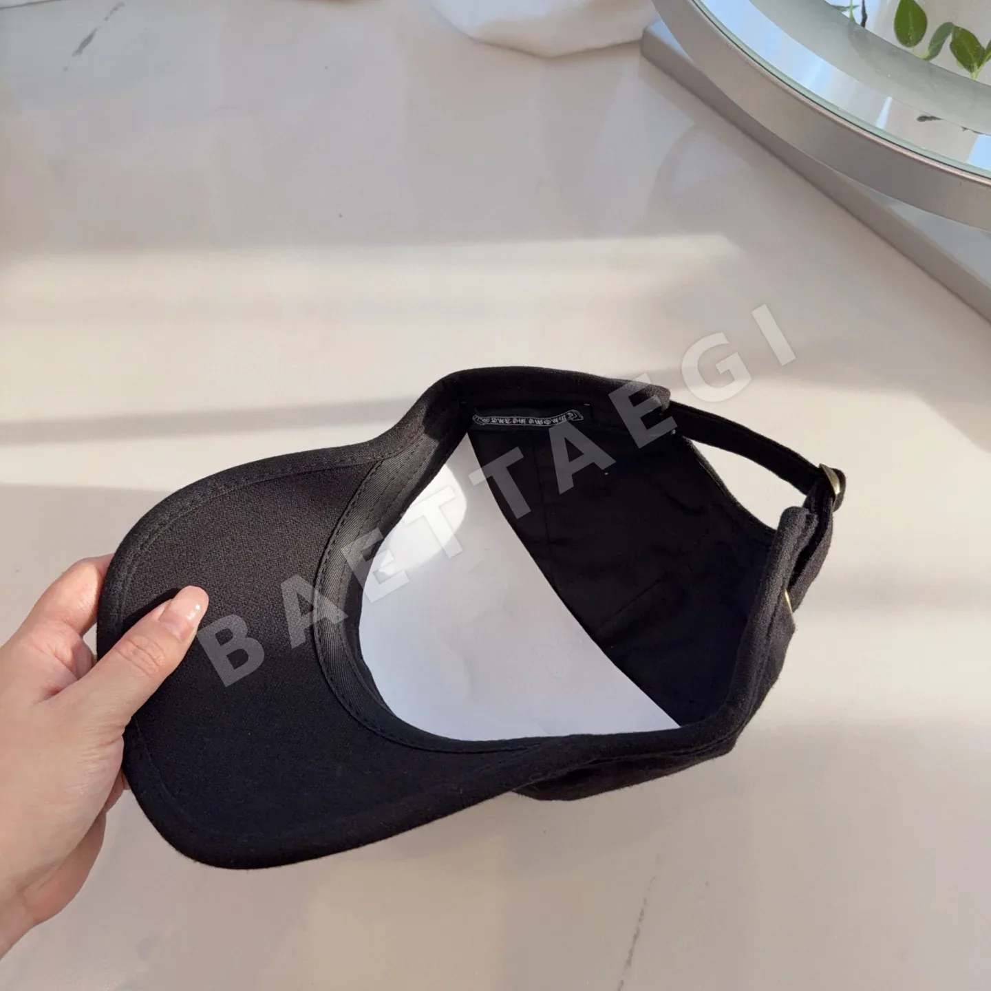 크롬하츠 기모 면 베이스볼 캡 상세 이미지 7