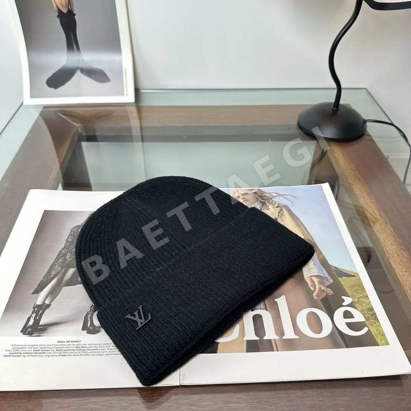 루이비통 LV 니트 비니 모자 상세 이미지 3