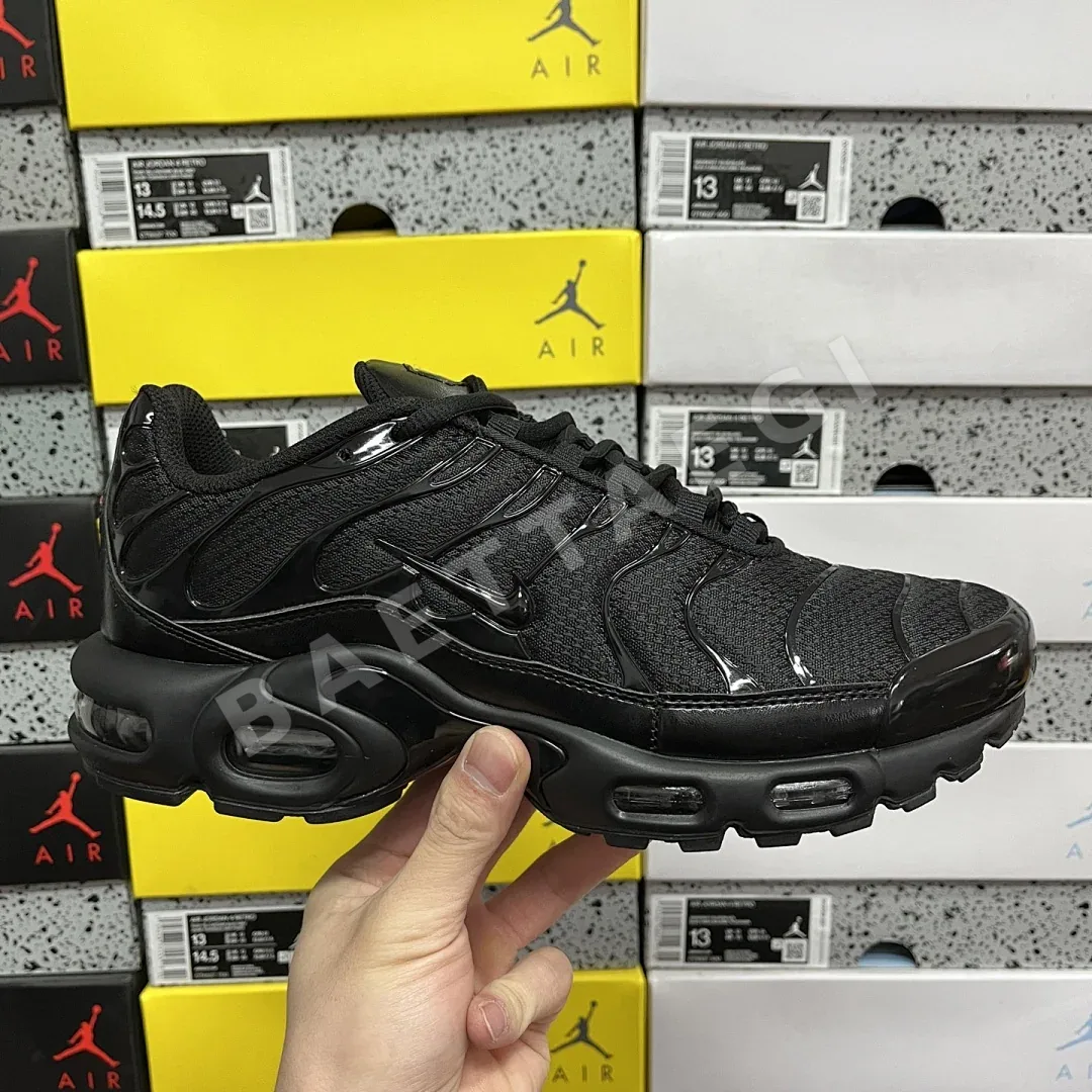 나이키 [DF] 에어 맥스 플러스 604133-050 201063 Nike Air Max Plus Triple Black 상세 이미지 9