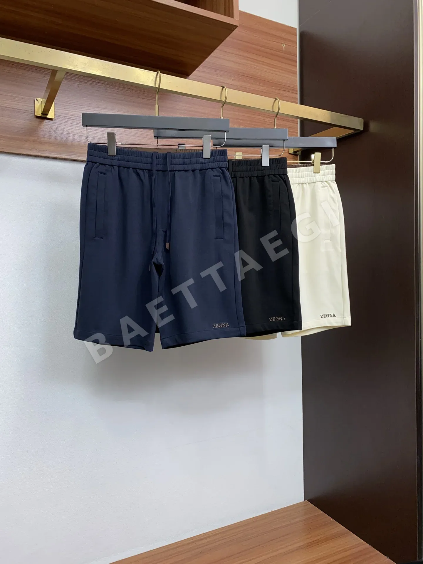 제냐 남성 린넨 캐주얼 반바지 상세 이미지 8