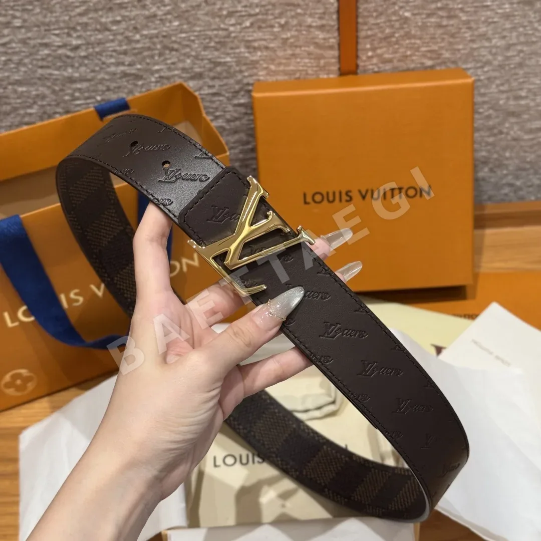 루이비통 양면 모노그램 리버시블 벨트 상세 이미지 5