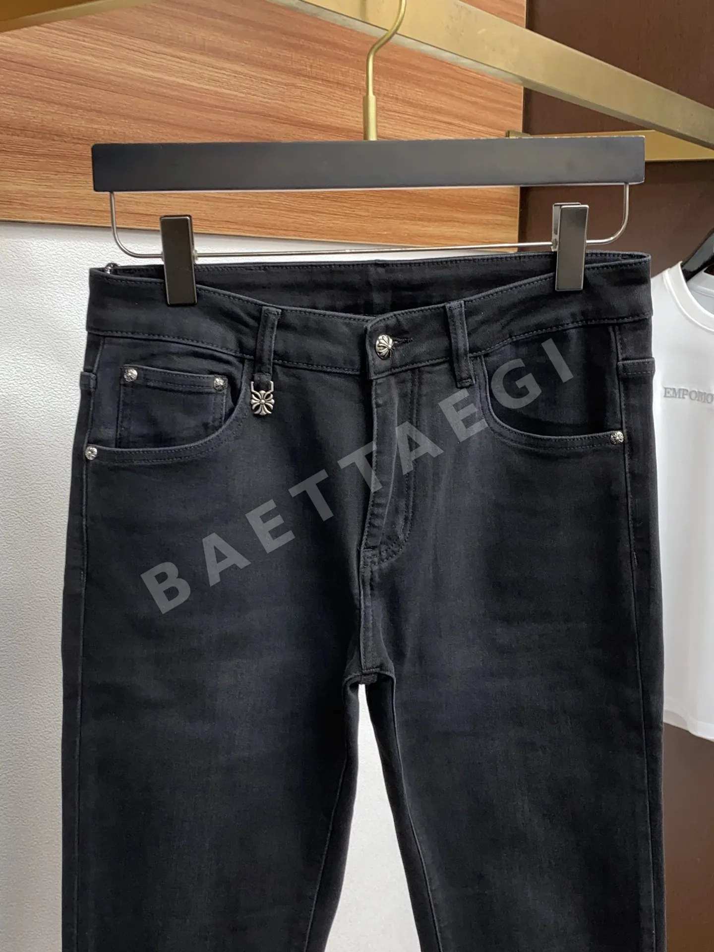 크롬하츠 데님 남성 청바지 상세 이미지 3