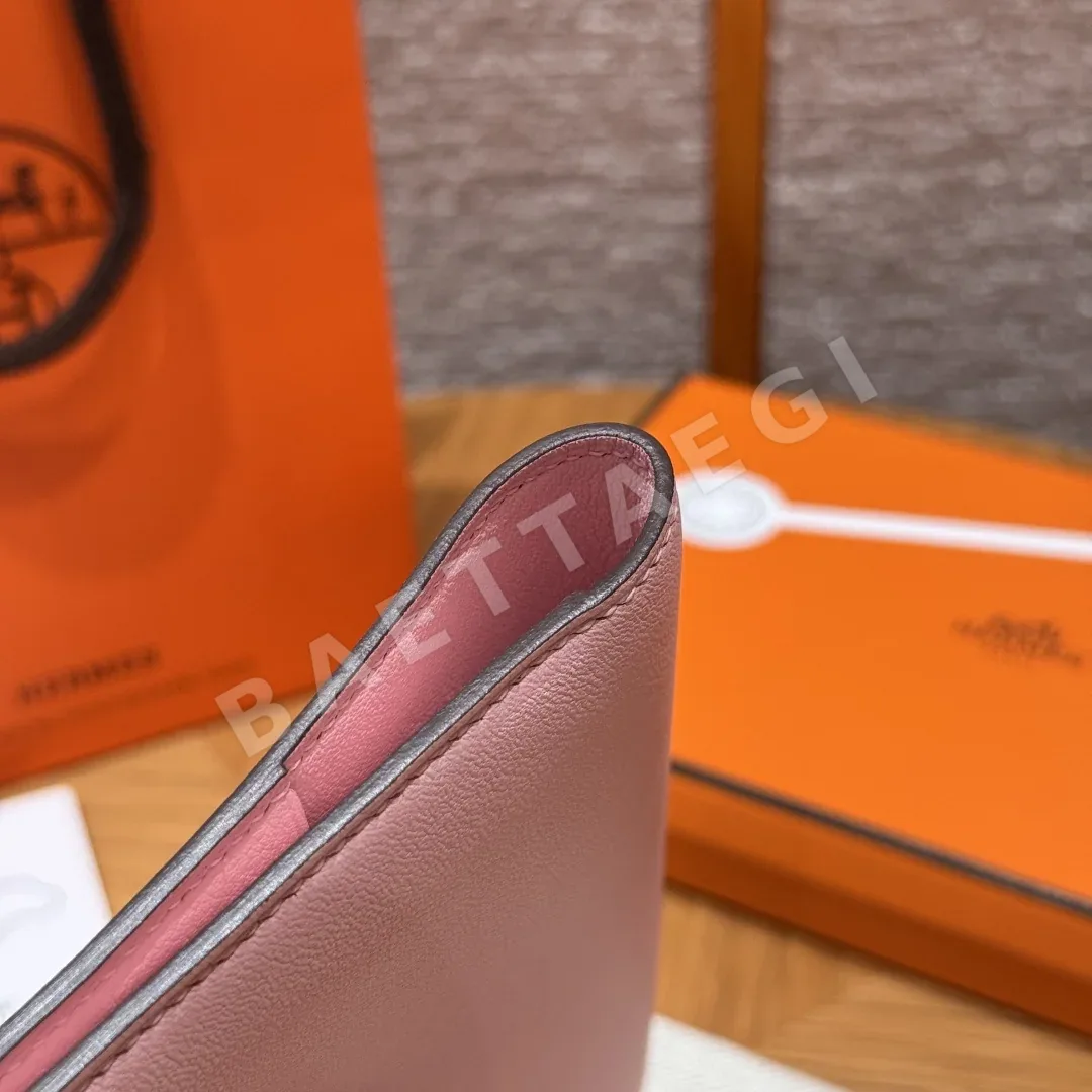 에르메스 이지집 PM 로즈 사쿠라 지갑 상세 이미지 6