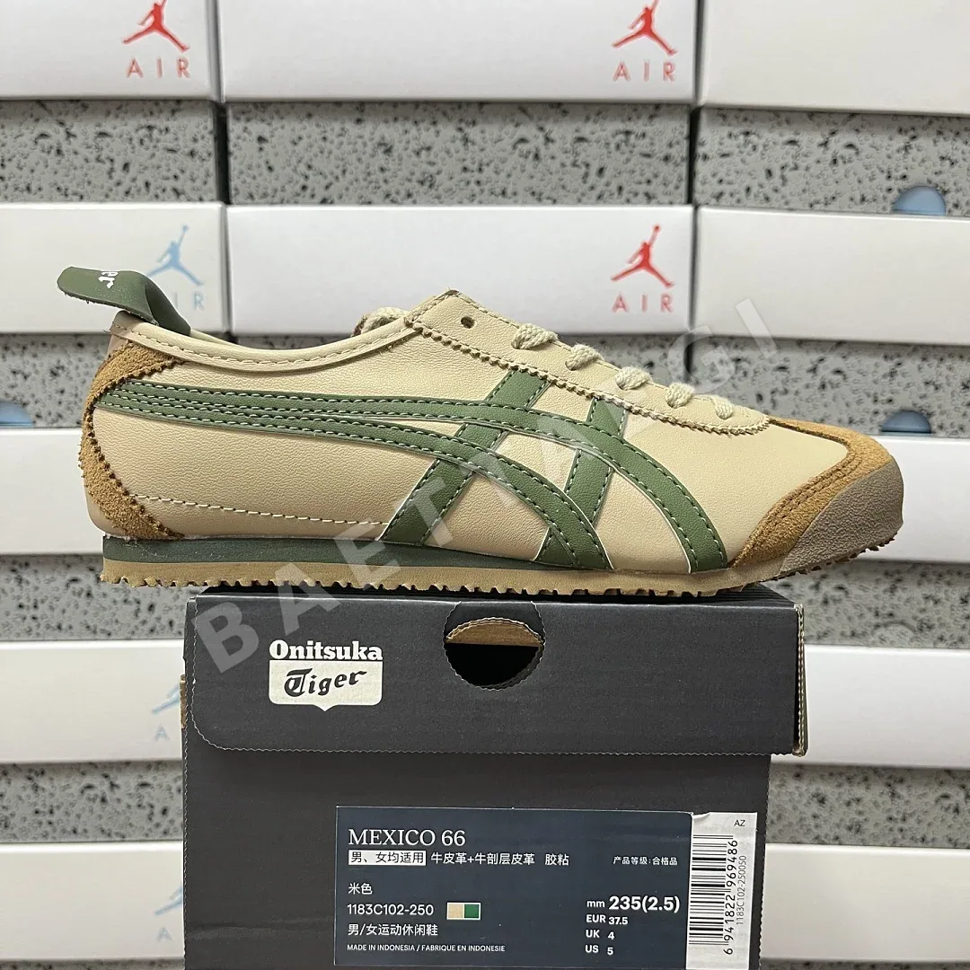 오니츠카타이거 [QC] 멕시코 66 1183C102-250 202288 Onitsuka Tiger Mexico 66 Beige Grass