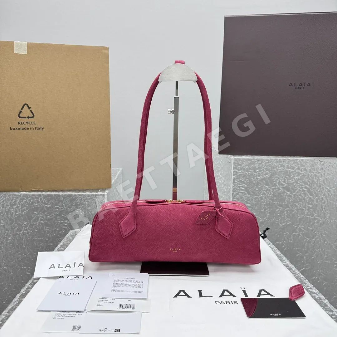알라이아 프로스트 로즈 레드 라지 사이즈 언더암백 133444