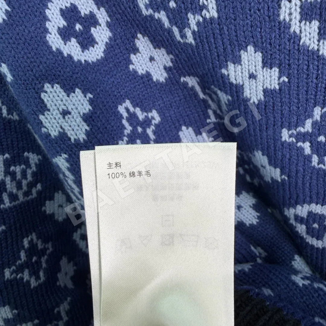 루이비통 모노그램 자카드 리버시블 니트 자켓 상세 이미지 9