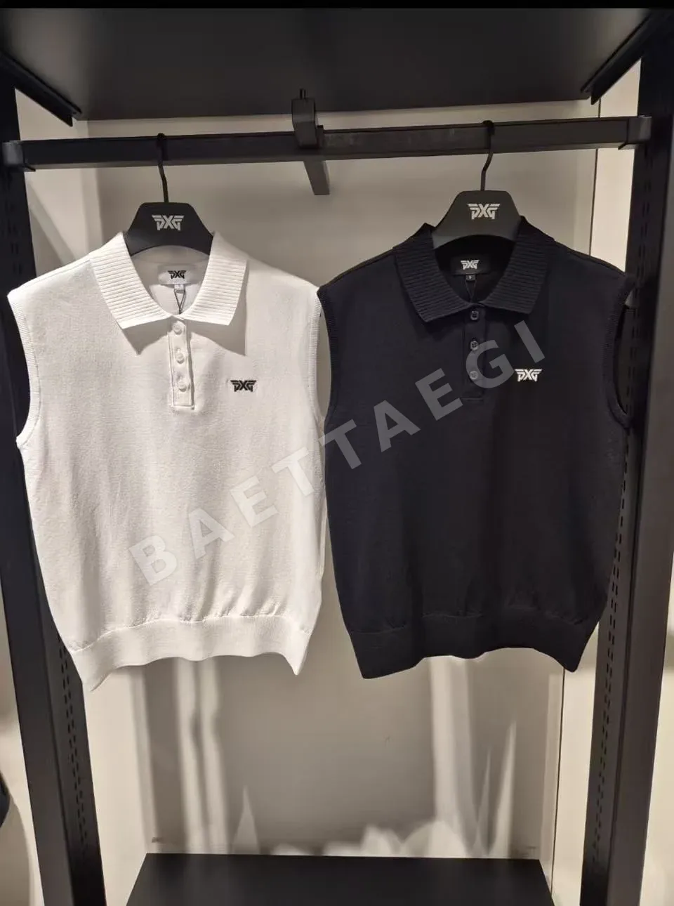 PXG 여성 쿨필 니트 베스트 상세 이미지 1