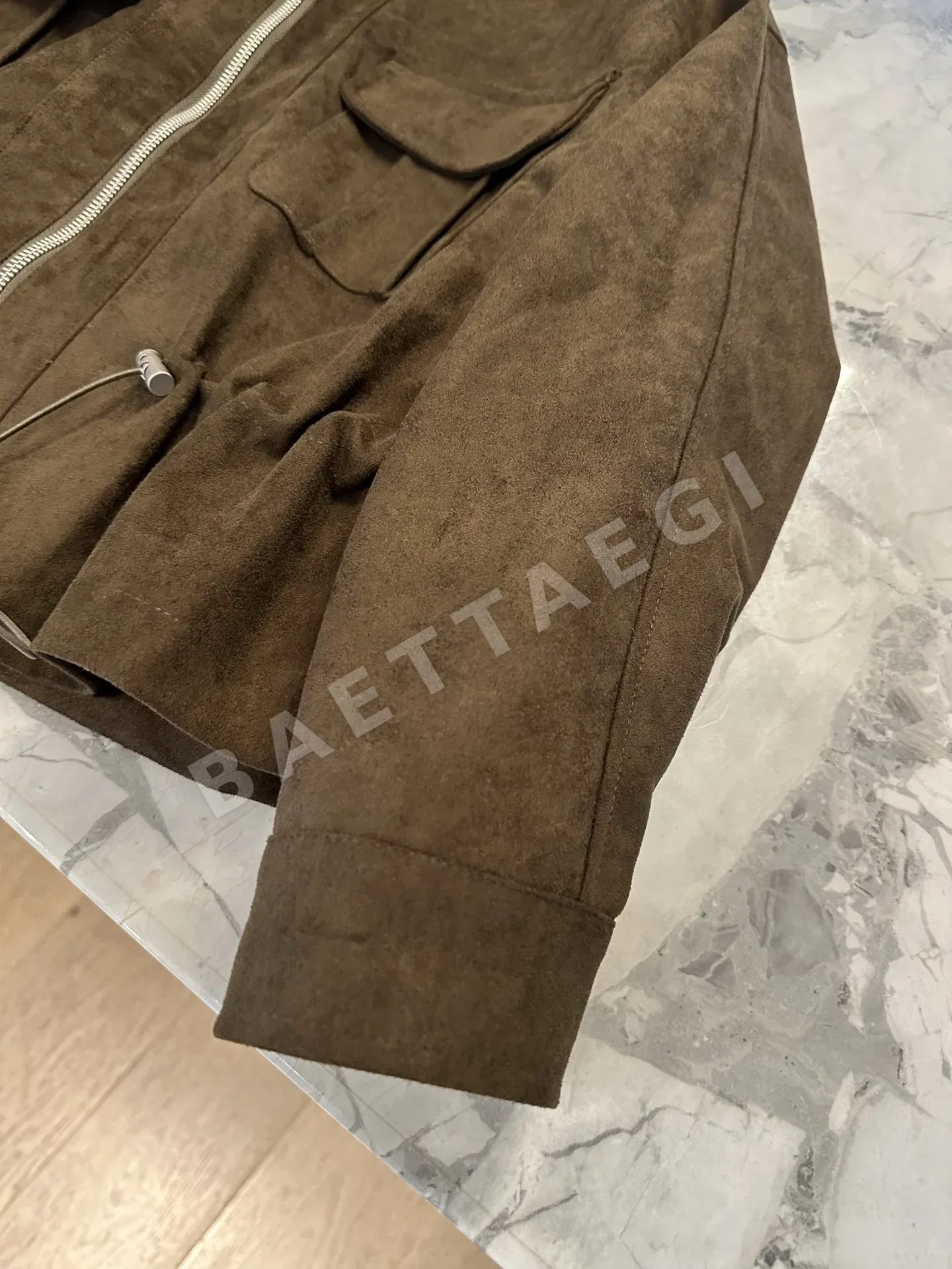 로로피아나 램스킨 스웨이드 자켓 상세 이미지 7