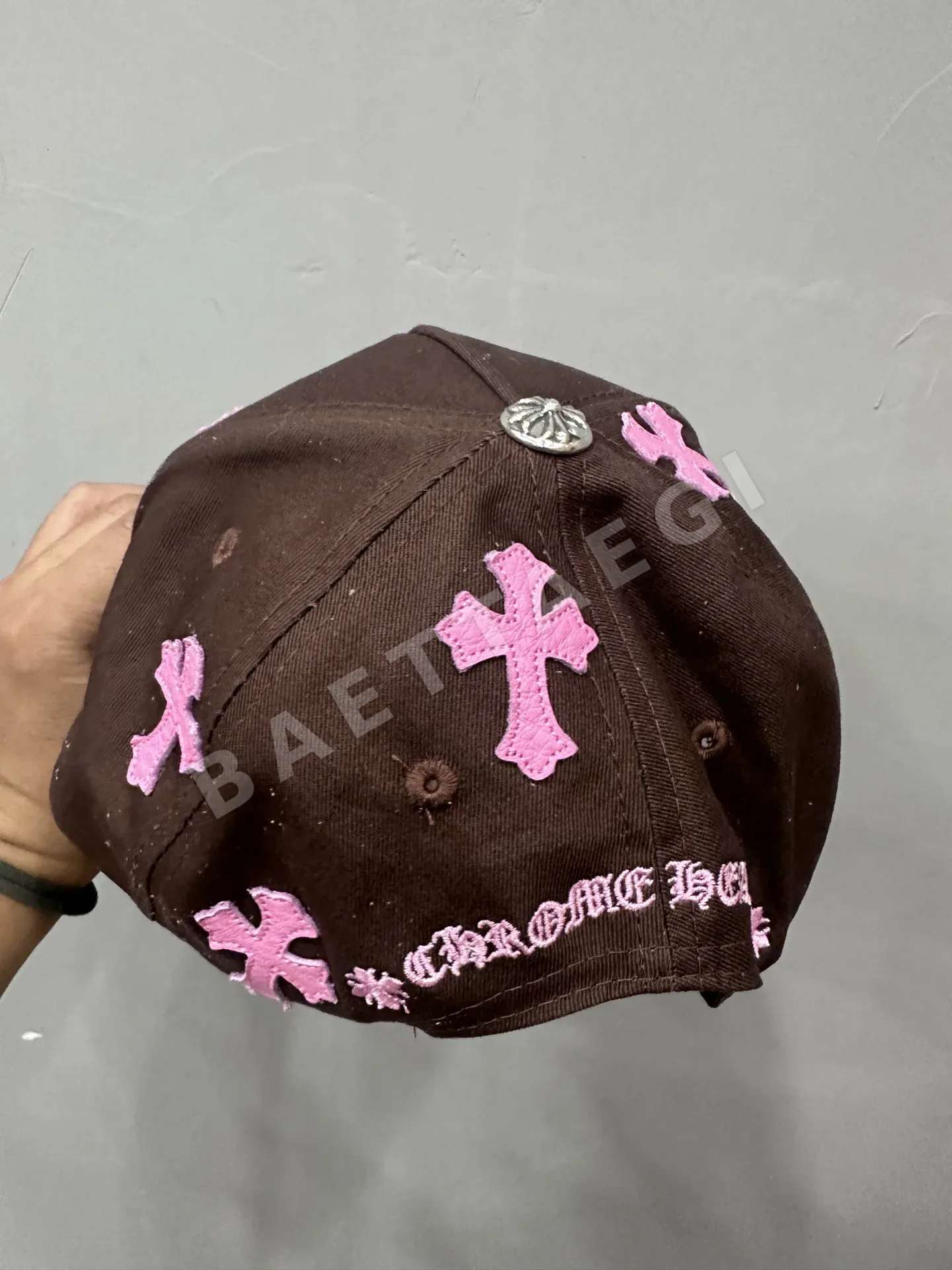 크롬하츠 가죽 야구모자 상세 이미지 2