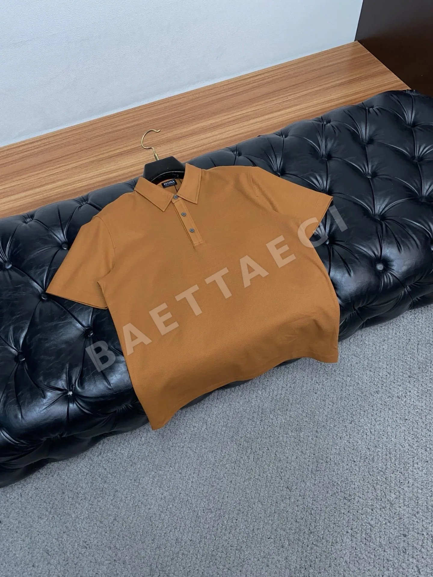 제냐 남성 클래식 반팔 폴로셔츠 M~3XL 상세 이미지 7