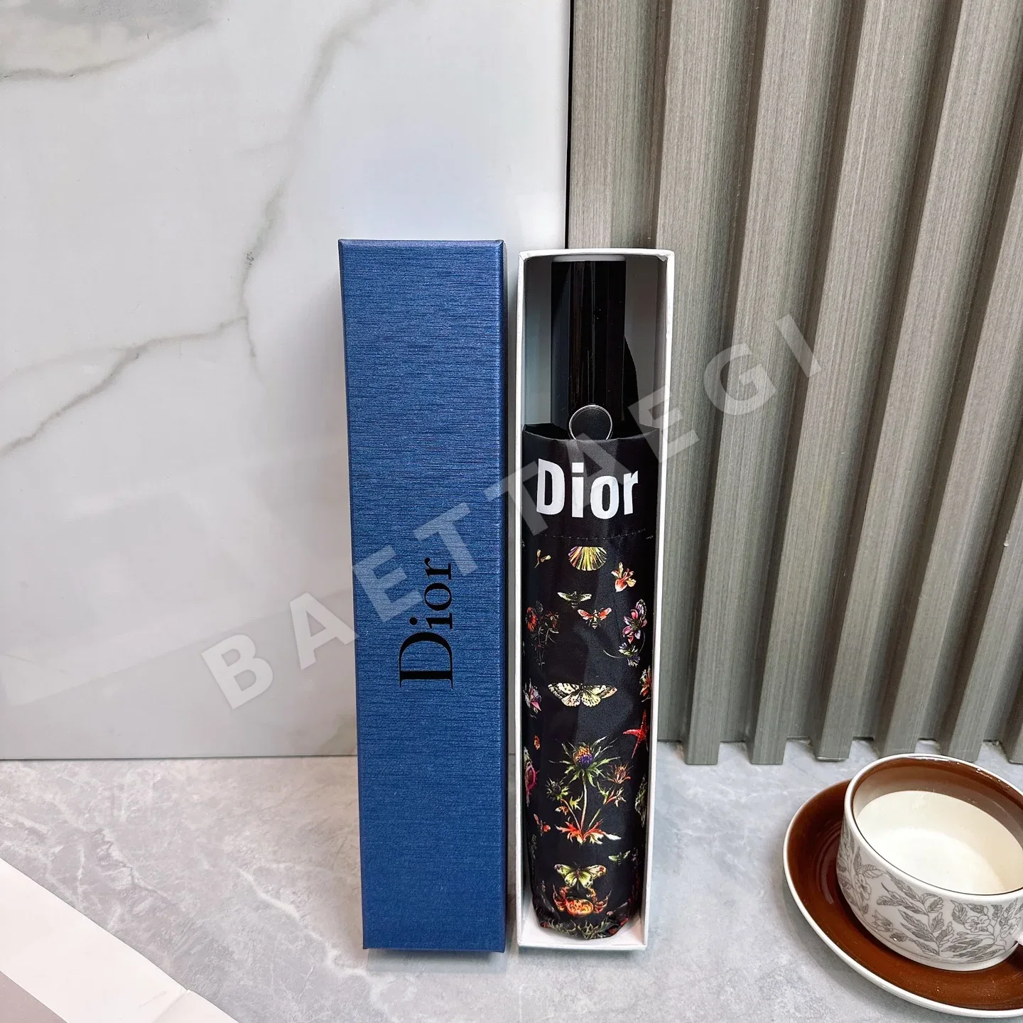 디올 3단 자동 접이식 우산 85635