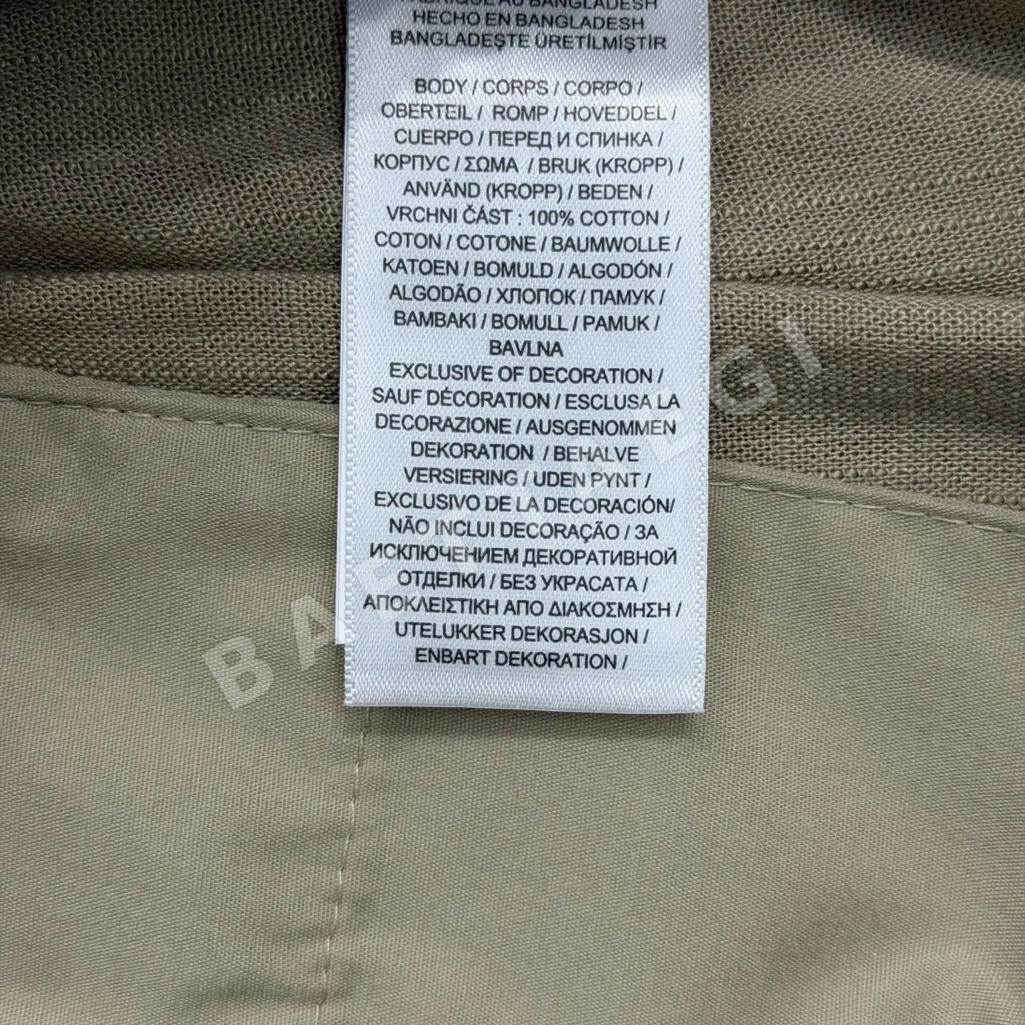 폴로 린넨 자수 포니 남성 반바지 상세 이미지 9