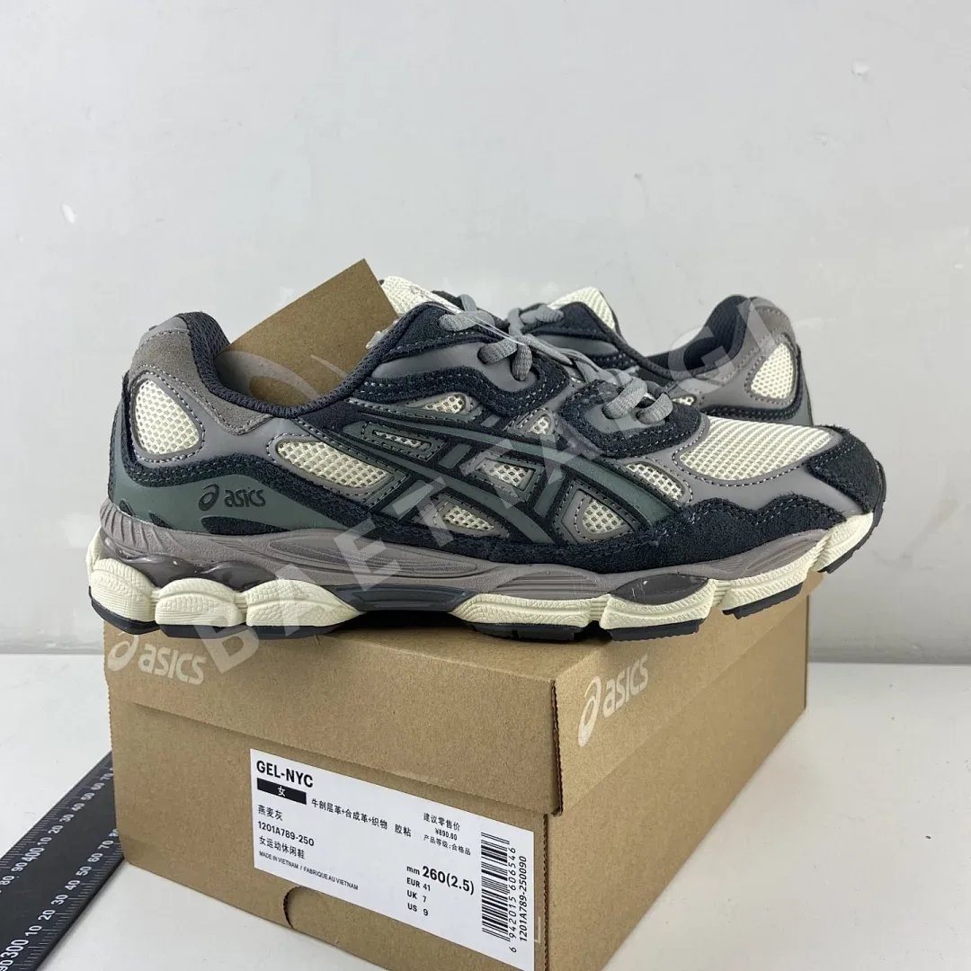 아식스 [HP] 젤 NYC 1201A789-250 200207 Asics Gel-NYC Oatmeal Obsidian Grey 상세 이미지 2