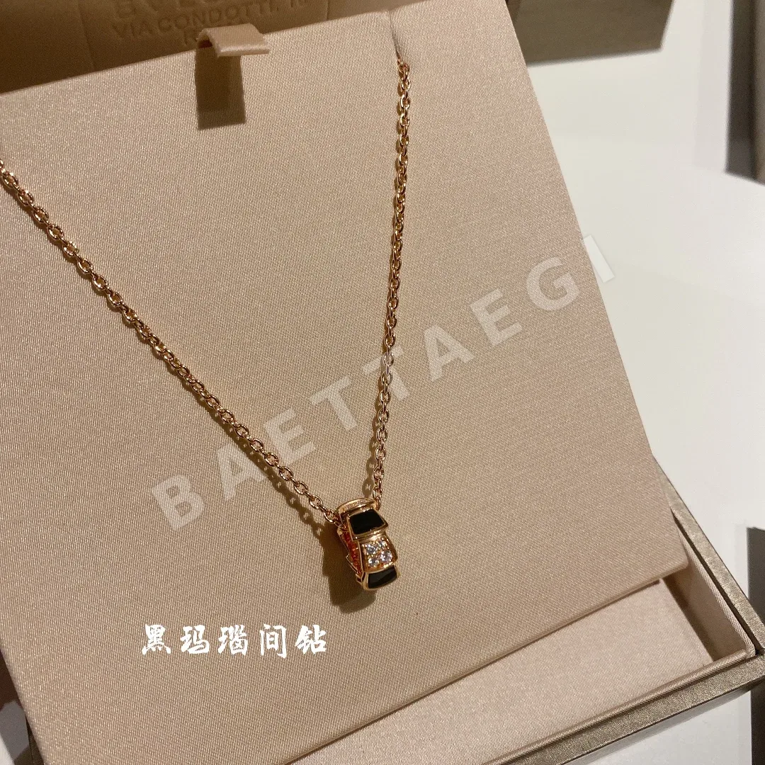불가리 셀페르티 바이퍼 천연석 목걸이 상세 이미지 6