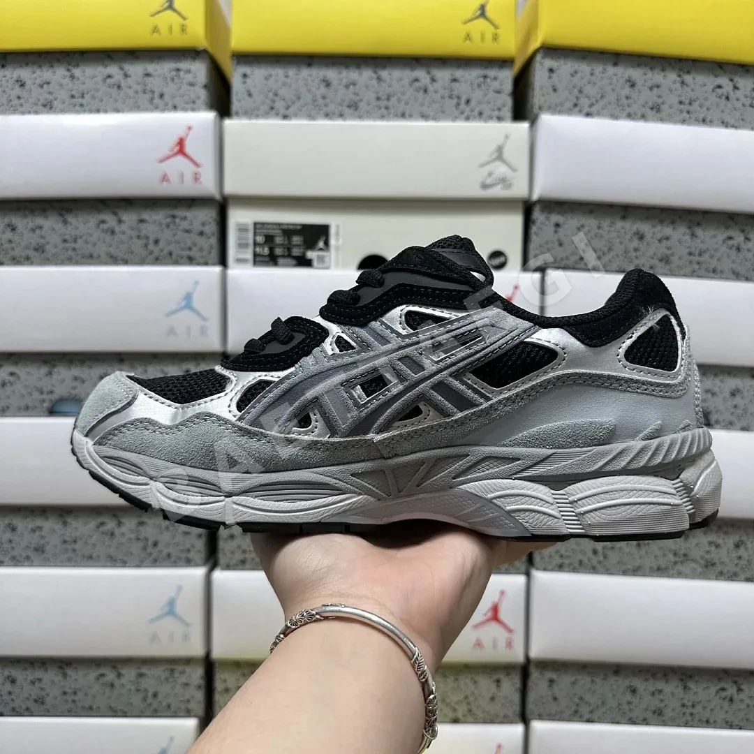 아식스 [RT] 젤 NYC 1203A383-003 200360 Asics Gel-NYC Black Fjord Grey 상세 이미지 2