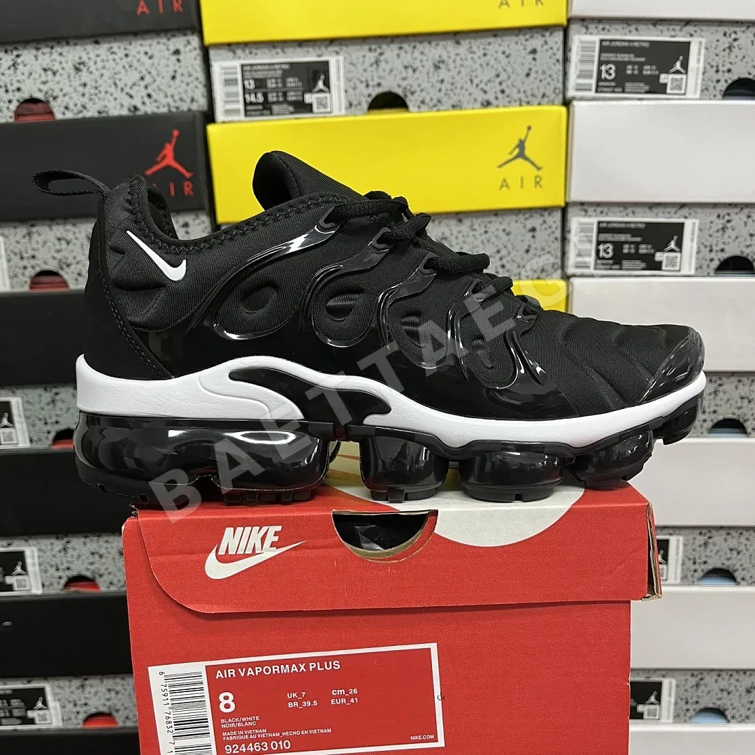 나이키 [OT] 에어 베이퍼맥스 플러스 블랙 화이트 924463-010 201594 Nike Air VaporMax Plus