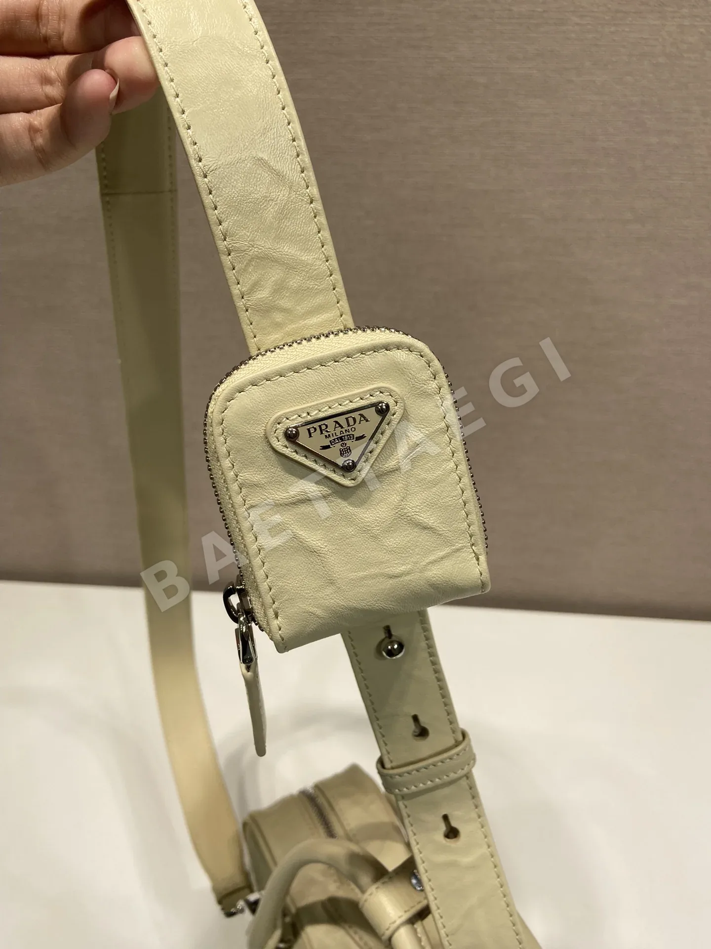 프라다 램스킨 보스턴 가방 1BB092 상세 이미지 5