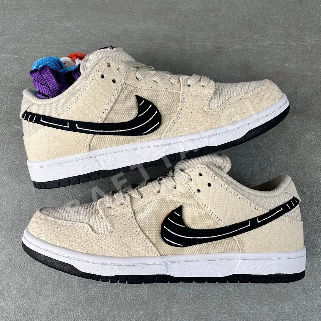 나이키 [TOP/S2] FD2627-200 200926 Nike Albino & Preto X Nk SB Dunk Low Pearl White 상세 이미지 9