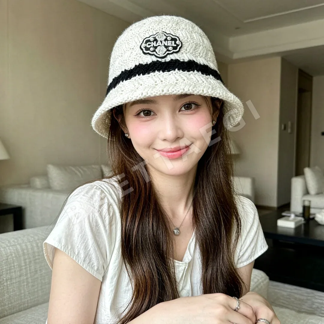 샤넬 버킷 햇 모자 185736