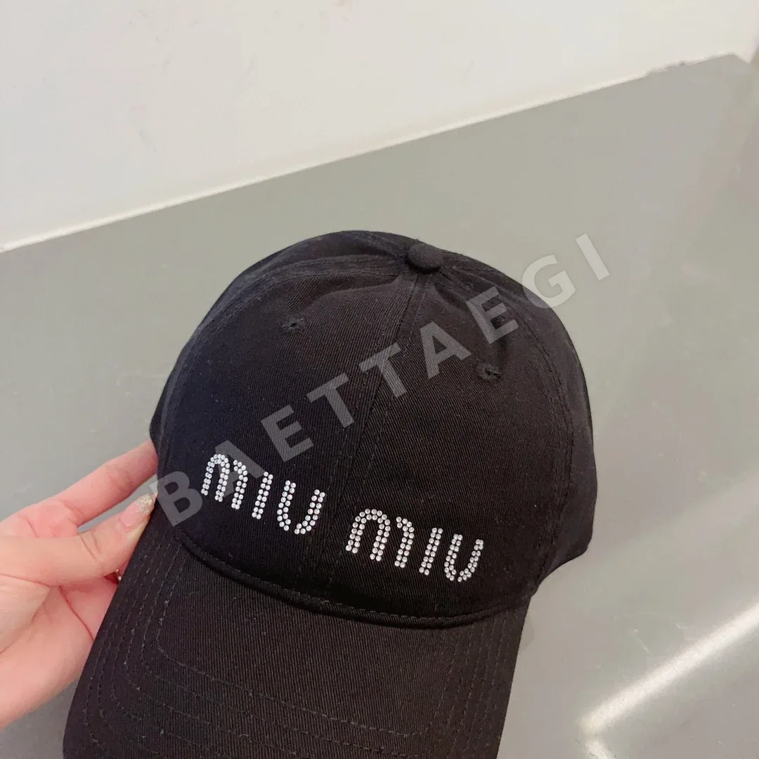 미우미우 워싱 면 UV 차단 야구모자 상세 이미지 4