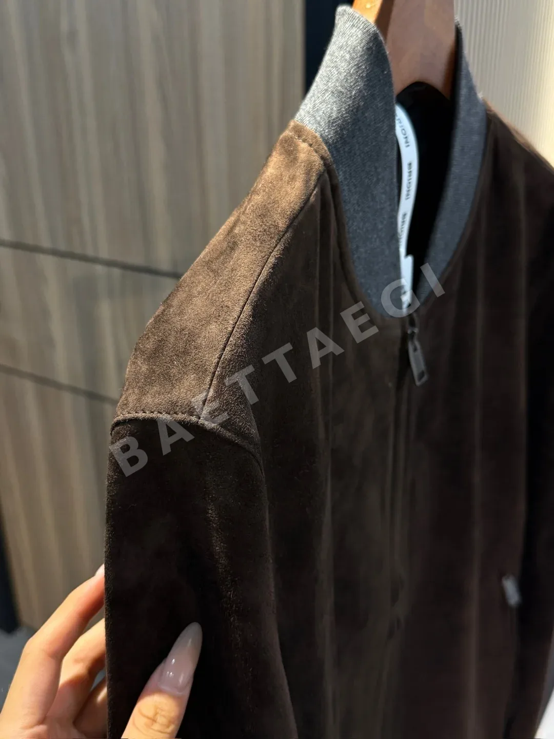 브리오니 남성 가죽 자켓 상세 이미지 4