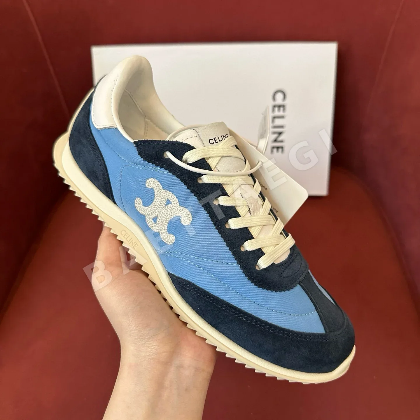 셀린느 스니커즈 캔버스 CR-03 엠보싱 상세 이미지 3