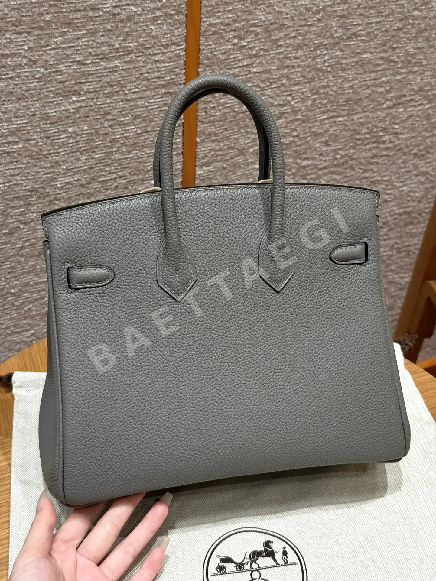 에르메스 버킨 가죽 가방 상세 이미지 2