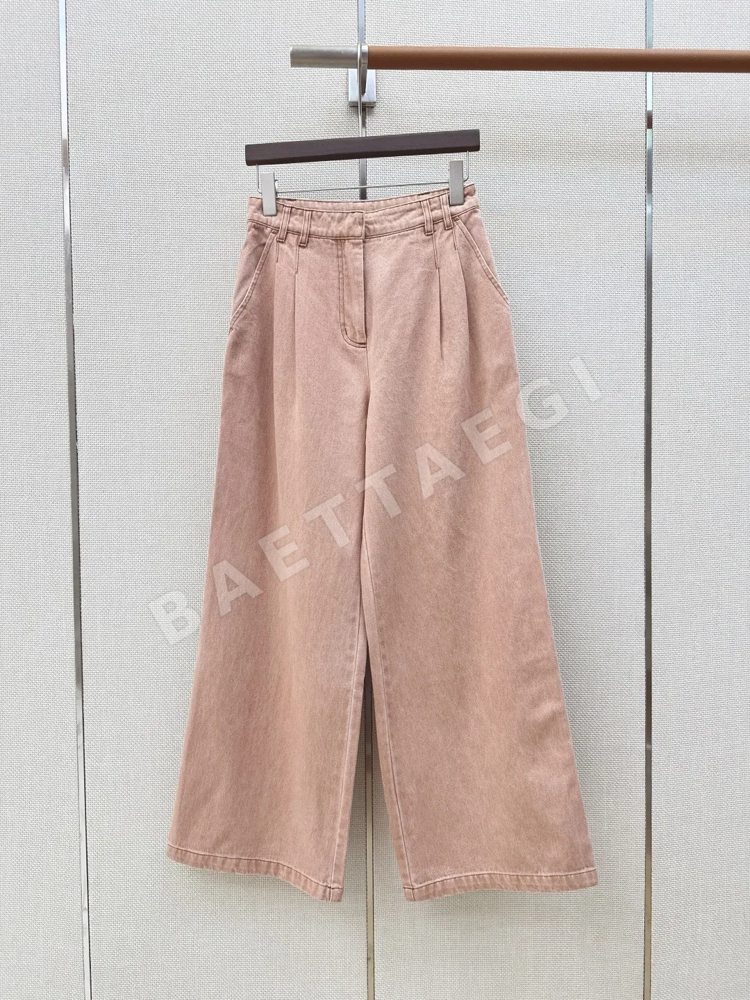브루넬로쿠치넬리 레트로 워시 스트레이트 레그 바지 상세 이미지 3
