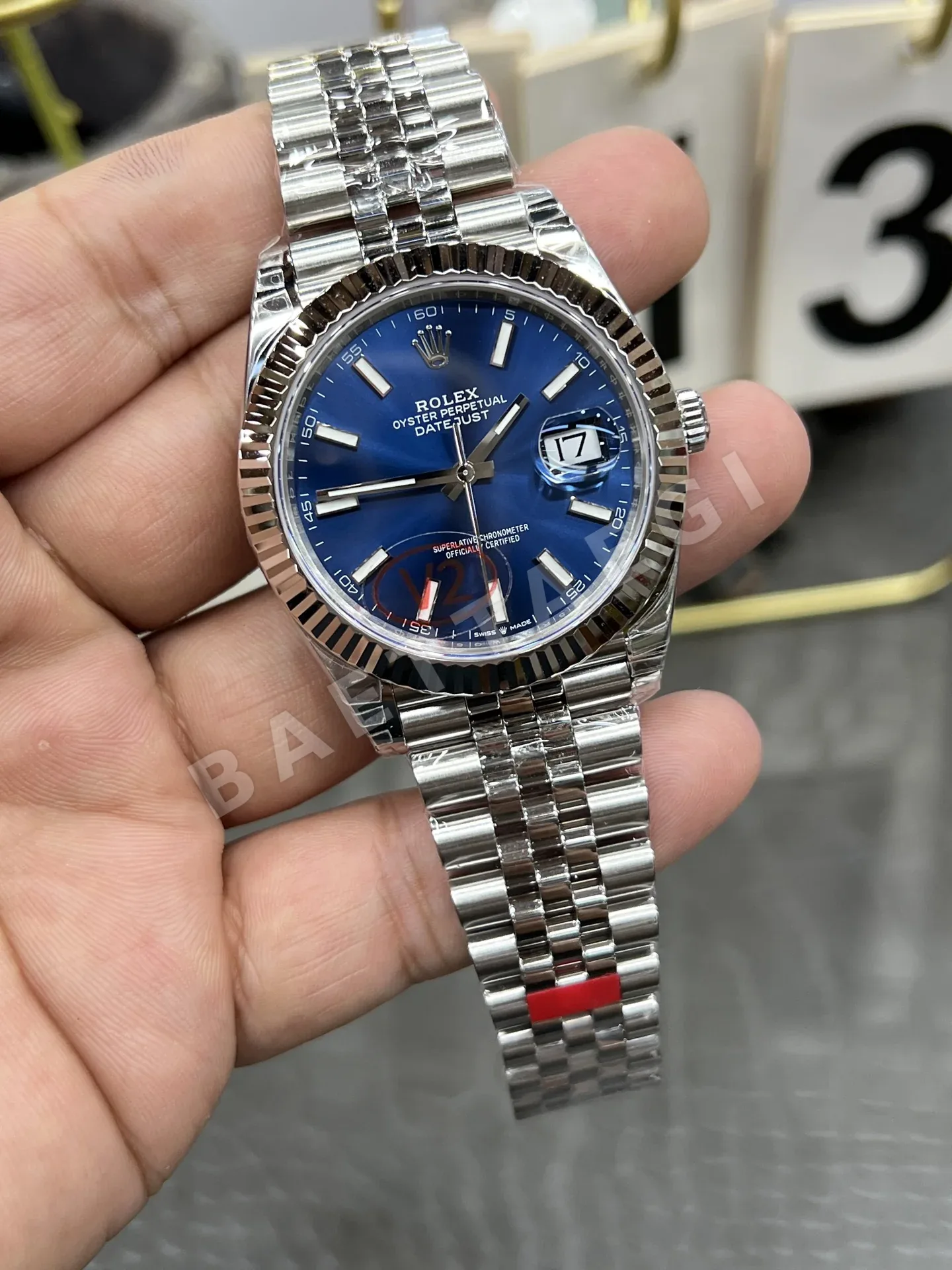 롤렉스 데이트저스트 VS 공장 41mm 시계 상세 이미지 2