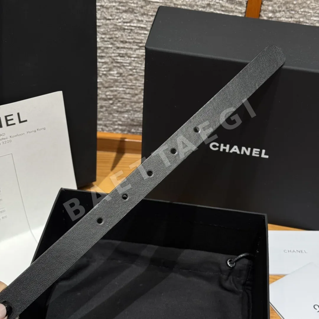 샤넬 클래식 핀버클 소가죽 벨트 상세 이미지 8