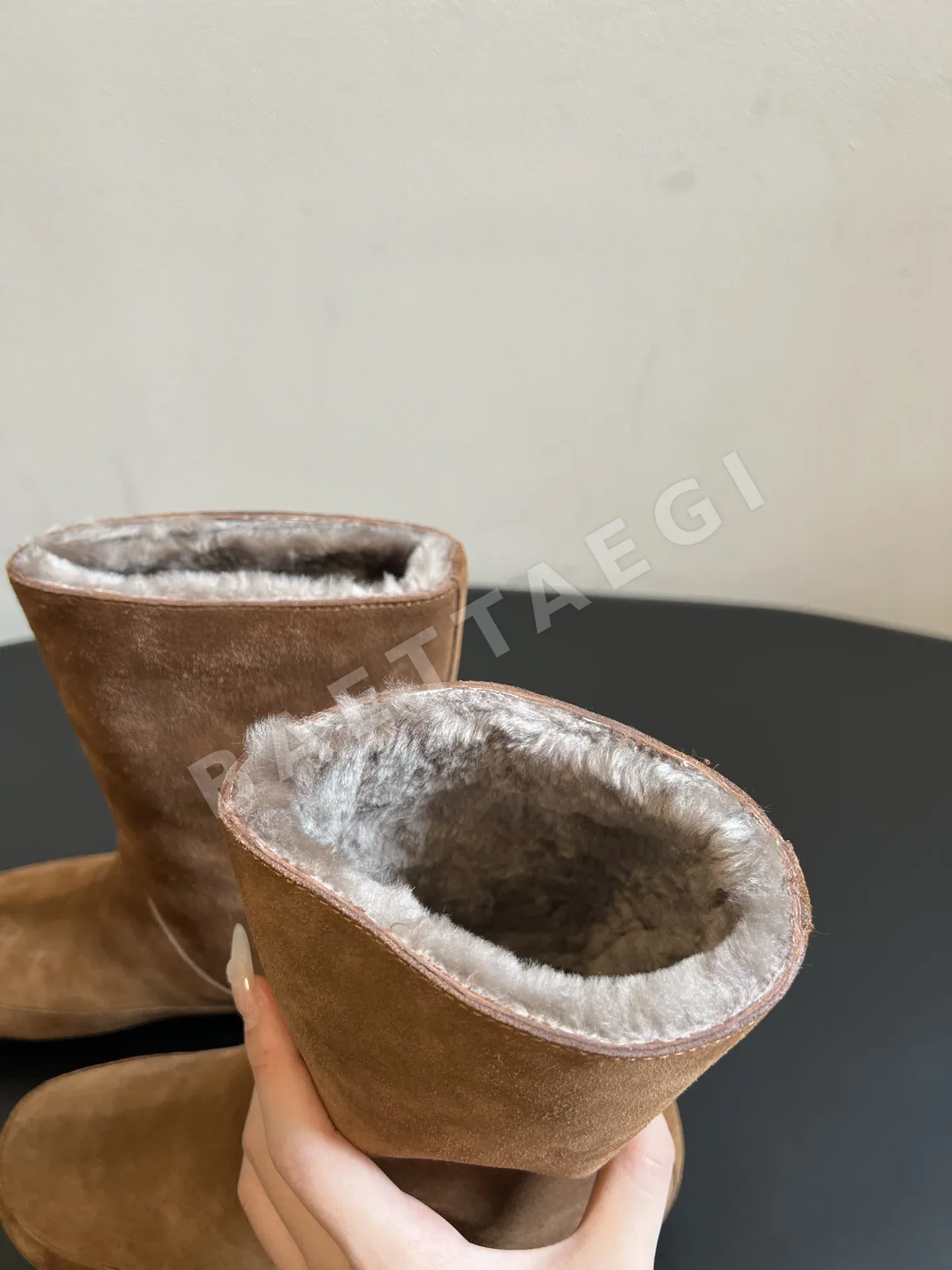 더로우 부츠 가죽 상세 이미지 9